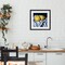 Stupell Industries Fresh Kitchen Lemons on Dishtowel Framed Print Under Glass, design by Kate Jarvik Birch